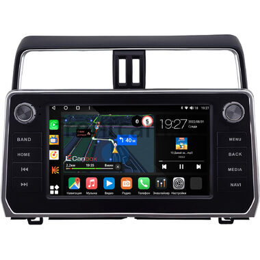 Toyota Land Cruiser Prado 150 2017-2024 Canbox M-Line 2K 4177-9-0199 на Android 10 (4G-SIM, 2/32, DSP, QLed)