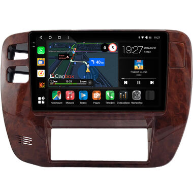 Nissan Patrol (Y61) 1997-2004 (цвет дерево) Canbox M-Line 2K 4177-9-0333 на Android 10 (4G-SIM, 2/32, DSP, QLed)