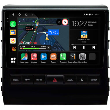 Toyota Land Cruiser 200 2015-2021 (глянцевая) Canbox M-Line 2K 4177-9-0343 на Android 10 (4G-SIM, 2/32, DSP, QLed)