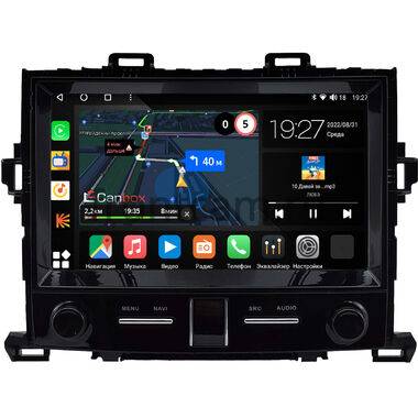 Toyota Alphard 2, Vellfire 2008-2015 Canbox M-Line 2K 4177-9-0392 на Android 10 (4G-SIM, 2/32, DSP, QLed)