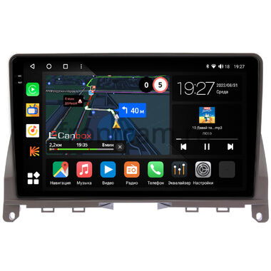 Mercedes-Benz C (w204) 2006-2011 (коричневая) Canbox M-Line 2K 4177-9-0542 на Android 10 (4G-SIM, 2/32, DSP, QLed)