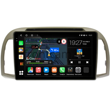 Nissan March (K12), Micra (K12) (2002-2010) Canbox M-Line 2K 4177-9-1354 на Android 10 (4G-SIM, 2/32, DSP, QLed)