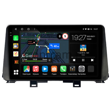 Kia Picanto 3 2017-2021 Canbox M-Line 2K 4177-9-1398 на Android 10 (4G-SIM, 2/32, DSP, QLed)