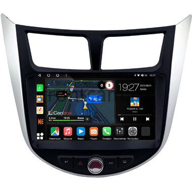 Hyundai Solaris, Accent 4 2010-2019 Canbox M-Line 2K 4177-9-1874 на Android 10 (4G-SIM, 2/32, DSP, QLed)