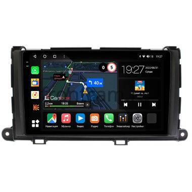 Toyota Sienna 3 (2010-2014) Canbox M-Line 2K 4177-9-202 на Android 10 (4G-SIM, 2/32, DSP, QLed)