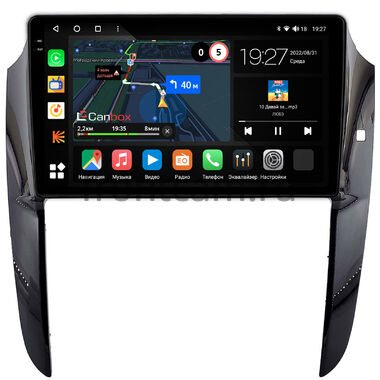 Toyota Ipsum (M20) 2001-2009 (Тип A, черная, глянцевая) Canbox M-Line 2K 4177-9-2157 на Android 10 (4G-SIM, 2/32, DSP, QLed)