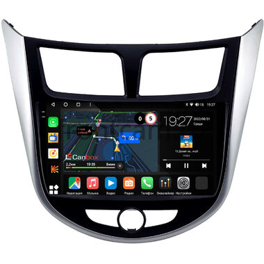 Hyundai Solaris, Accent 4 2010-2019 Canbox M-Line 2K 4177-9-2275 на Android 10 (4G-SIM, 2/32, DSP, QLed)