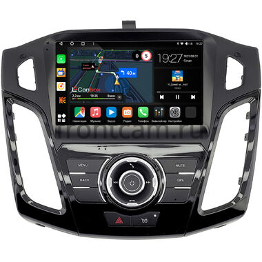 Ford Focus 3 (2011-2019) (черная, глянцевая) Canbox M-Line 2K 4177-9-2360 на Android 10 (4G-SIM, 2/32, DSP, QLed)