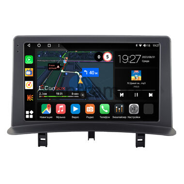 Renault Clio 3 (2005-2014) Canbox M-Line 2K 4177-9-2486 на Android 10 (4G-SIM, 2/32, DSP, QLed)