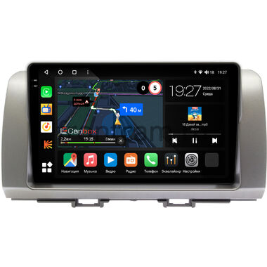 Toyota bB 2 2005-2016 (серебристая) Canbox M-Line 2K 4177-9-396 на Android 10 (4G-SIM, 2/32, DSP, QLed)