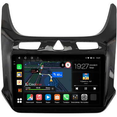 Chevrolet Cobalt 2 (2011-2024) (черный глянец) Canbox M-Line 2K 4177-9-408 на Android 10 (4G-SIM, 2/32, DSP, QLed)