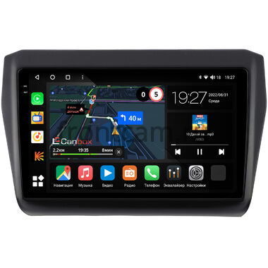 Suzuki Swift 5 2016-2024 Canbox M-Line 2K 4177-9-4875 на Android 10 (4G-SIM, 2/32, DSP, QLed)