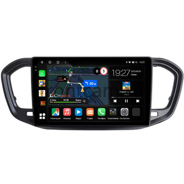 Lada Vesta (NG), Aura 2024-2025 (черная, матовая) Canbox M-Line 2K 4177-9-9820 на Android 10 (4G-SIM, 2/32, DSP, QLed)