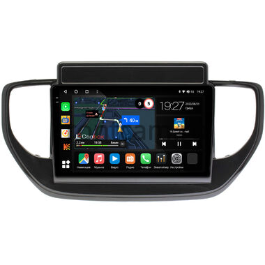 Hyundai Solaris 2 (2020-2024) (для авто с экраном) Canbox M-Line 2K 4177-9-TK957 на Android 10 (4G-SIM, 2/32, DSP, QLed)