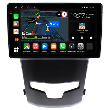 SsangYong Actyon 2 (2013-2024) Canbox M-Line 2K 4177-9183 на Android 10 (4G-SIM, 2/32, DSP, QLed)