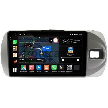 Toyota Vitz 3 (XP130) (2014-2020) Canbox M-Line 2K 4177-9432 на Android 10 (4G-SIM, 2/32, DSP, QLed)