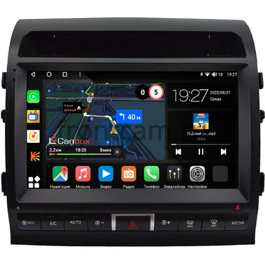Toyota Land Cruiser 200 2013-2015 (Тип B, матовая) Canbox M-Line 2K 4178-10-0239 на Android 10 (4G-SIM, 4/64, DSP, QLed)