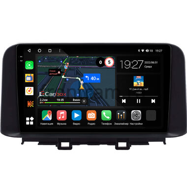 Hyundai Kona (2017-2020) Canbox M-Line 2K 4178-10-0342 на Android 10 (4G-SIM, 4/64, DSP, QLed)