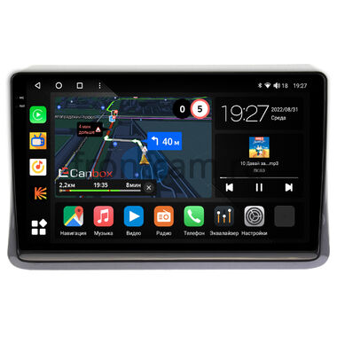 Toyota Esquire, Noah 3 (R80), Voxy 3 (R80) 2014-2022 Canbox M-Line 2K 4178-10-197 на Android 10 (4G-SIM, 4/64, DSP, QLed)