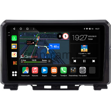 Suzuki Jimny 4 2018-2024 Canbox M-Line 2K 4179-9216 на Android 10 (4G-SIM, 4/64, DSP, QLed)