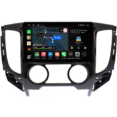 Mitsubishi L200 5 2015-2019 (с кондиционером, глянцевая) Canbox M-Line 2K 4179-9339 на Android 10 (4G-SIM, 4/64, DSP, QLed)