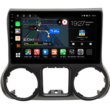 Jeep Wrangler 3 (JK) (2014-2018) Canbox M-Line 4541-10-0010 на Android 10 (4G-SIM, 4/64, DSP, QLed)
