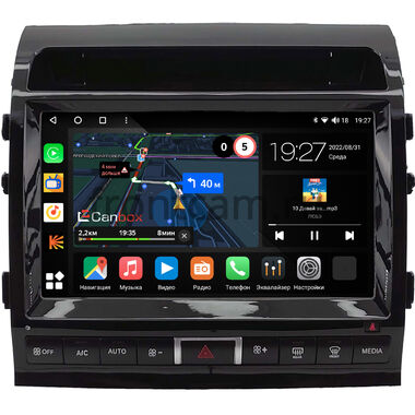 Toyota Land Cruiser 200 2010-2012 (Тип А) Canbox M-Line 4541-10-2145 на Android 10 (4G-SIM, 4/64, DSP, QLed)