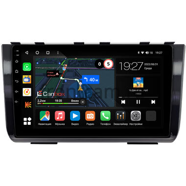 Hyundai Creta 2 2021-2024 (черная, глянцевая) Canbox M-Line 4541-10-2524 на Android 10 (4G-SIM, 4/64, DSP, QLed)