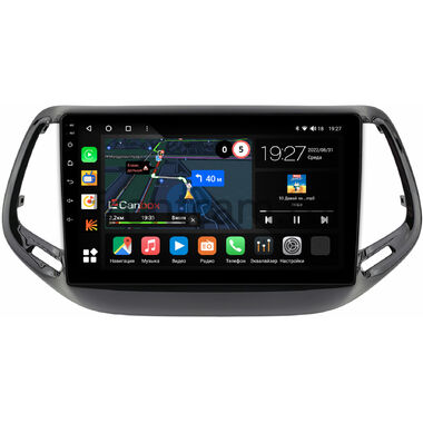 Jeep Compass 2 (2017-2024) Canbox M-Line 4541-10-3500 на Android 10 (4G-SIM, 4/64, DSP, QLed)