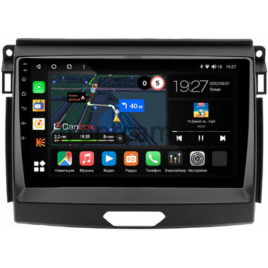 Ford Ranger 4 (2015-2022) (для авто с цветным дисплеем 4.2 дюйма / SYNC1) Canbox M-Line 4542-9-0850 на Android 10 (4G-SIM, 4/64, DSP, QLed)