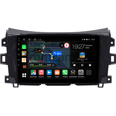 Nissan Navara (Frontier) 4 (D23) 2014-2024 (глянцевая) Canbox M-Line 4542-9-1340 на Android 10 (4G-SIM, 4/64, DSP, QLed)