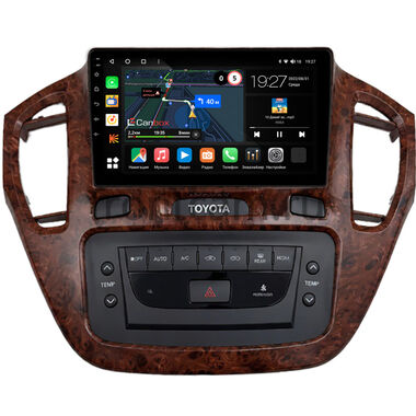 Toyota Highlander (U20), Kluger (XU20) 2000-2007 (орех) Canbox M-Line 4542-9-1562 на Android 10 (4G-SIM, 4/64, DSP, QLed)