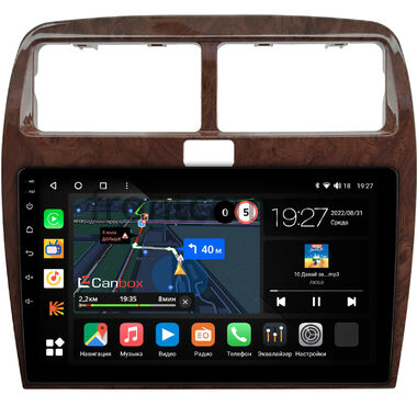 Toyota Windom 2 (XV20) 1996-2001 (цвет дерево) Canbox M-Line 4544-9-0618 на Android 10 (4G-SIM, 2/32, DSP, QLed)