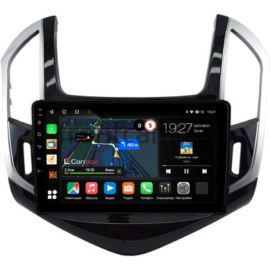 Chevrolet Cruze 2012-2016 (черно-серая, глянцевая) Canbox M-Line 4544-9-0664 на Android 10 (4G-SIM, 2/32, DSP, QLed)