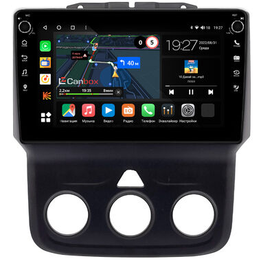 Dodge RAM 4 (DS, DJ) 2013-2023 (с кондиционером) Canbox M-Line 7801-9-0151 Android 10 (4G-SIM, 2/32, DSP, IPS) С крутилками