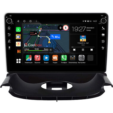 Peugeot 206 1998-2012 (черная, Тип 2) Canbox M-Line 7801-9-0300 Android 10 (4G-SIM, 2/32, DSP, IPS) С крутилками