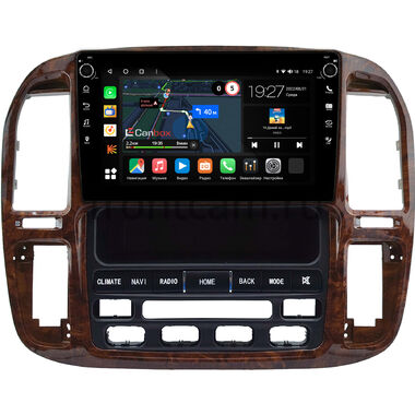 Toyota Land Cruiser 100 1998-2002 (для авто с цвет. экраном) Canbox M-Line 7801-9-0441 на Android 10 (4G-SIM, 2/32, DSP, IPS) С крутилками