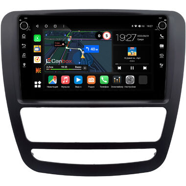 JAC T6 (2015-2024) (черная) Canbox M-Line 7801-9-0550 на Android 10 (4G-SIM, 2/32, DSP, IPS) С крутилками