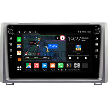 Toyota Tundra 2 2013-2021 (серебро) Canbox M-Line 7801-9-0655 на Android 10 (4G-SIM, 2/32, DSP, IPS) С крутилками