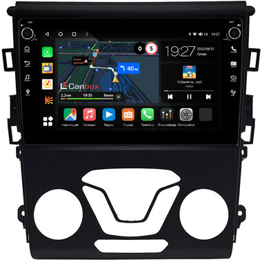 Ford Mondeo 5 2014-2022, Fusion 2 (North America) 2012-2016 (для авто с маленьким экраном) Canbox M-Line 7801-9-096 на Android 10 (4G-SIM, 2/32, DSP, IPS) С крутилками