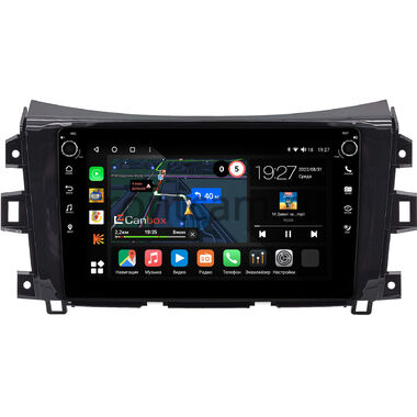 Nissan Navara (Frontier) 4 (D23) 2014-2024 (глянцевая) Canbox M-Line 7801-9-1340 на Android 10 (4G-SIM, 2/32, DSP, IPS) С крутилками