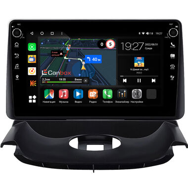 Peugeot 206 1998-2012 (черная, Тип 1) Canbox M-Line 7801-9-1494 на Android 10 (4G-SIM, 2/32, DSP, IPS) С крутилками