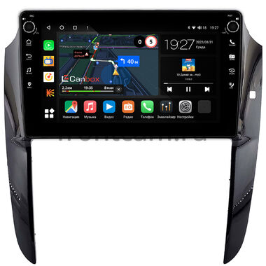 Toyota Ipsum (M20) 2001-2009 (Тип А, черная, глянцевая) Canbox M-Line 7801-9-2157 на Android 10 (4G-SIM, 2/32, DSP, IPS) С крутилками