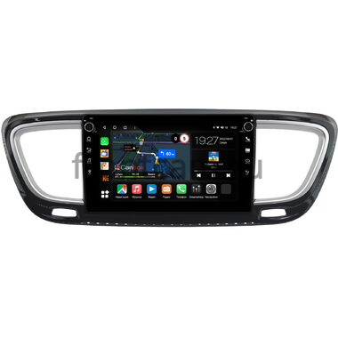 Chrysler Grand Voyager 6 (2019-2024) (глянцевая) Canbox M-Line 7801-9-2210 на Android 10 (4G-SIM, 2/32, DSP, IPS) С крутилками