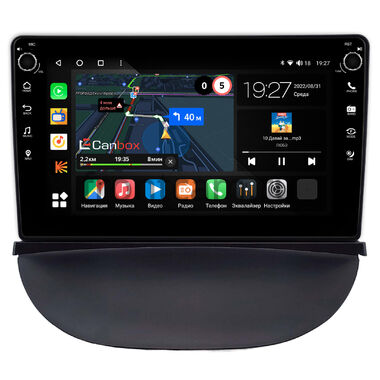 Renault Symbol 2 2008-2012 Canbox M-Line 7801-9-2276 на Android 10 (4G-SIM, 2/32, DSP, IPS) С крутилками