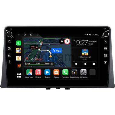 Peugeot Rifter, Partner 3 2018-2024 Canbox M-Line 7805-10-0023 на Android 10 (4G-SIM, 2/32, DSP, QLed) С крутилками