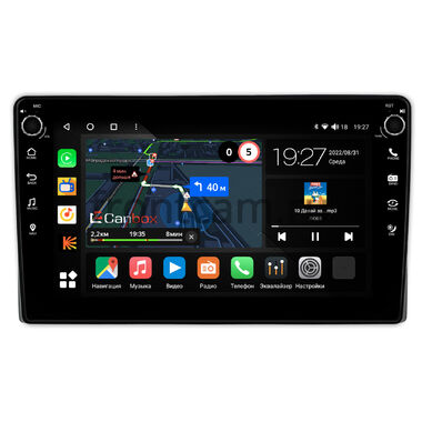 Toyota Hiace (H200) 2004-2024 (черная) Canbox M-Line 7805-10-0317 на Android 10 (4G-SIM, 2/32, DSP, QLed) С крутилками