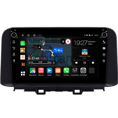 Hyundai Kona (2017-2020) Canbox M-Line 7805-10-0342 на Android 10 (4G-SIM, 2/32, DSP, QLed) С крутилками