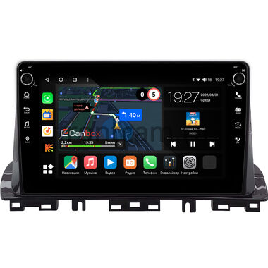 Kia K3 2 (2018-2024) Canbox M-Line 7805-10-0388 на Android 10 (4G-SIM, 2/32, DSP, QLed) С крутилками