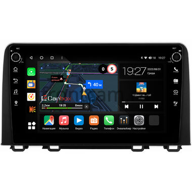 Honda CR-V 5 (2016-2024) (глянцевая) Canbox M-Line 7805-10-1600 на Android 10 (4G-SIM, 2/32, DSP, QLed) С крутилками